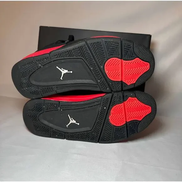 Size 6.5 - Nike Air Jordan 4 Retro GS Red Thunder